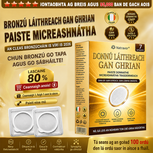 ⭐ Natravor® Microneedle Tanning Patch: Natural Bronze Glow without UV & DHA