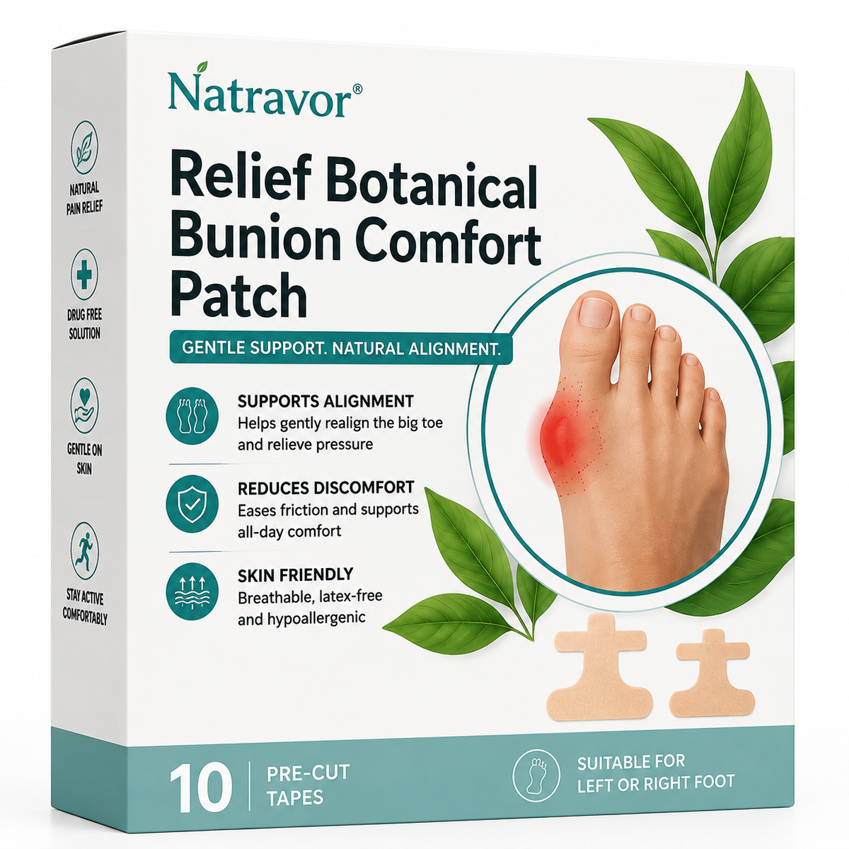 🎁 Only 5 left in stock！Grab one for your other foot too!— Second Pack 50% Off