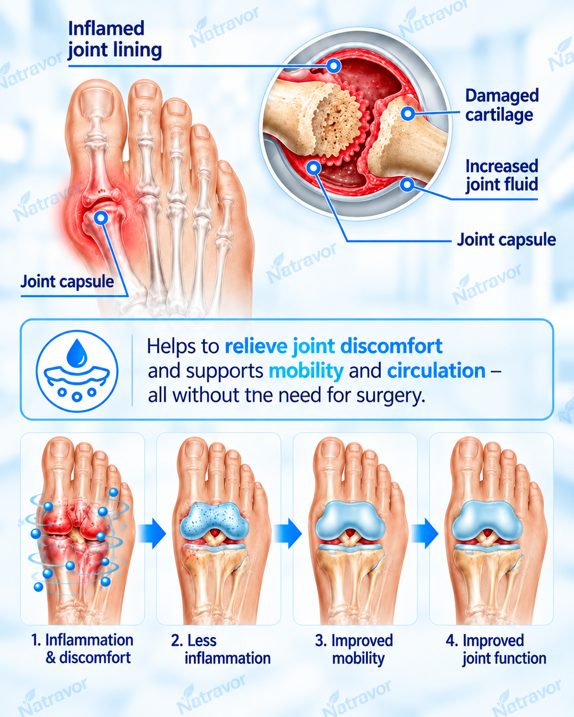 🏅Natravor® Relief Botanical Bunion Comfort Patcht👠💃（Physical Stretch Support + Botanical Comfort Formula)a