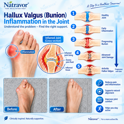 🏅Natravor® Relief Botanical Bunion Comfort Patcht👠💃（Physical Stretch Support + Botanical Comfort Formula)a